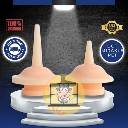 Dot Susu Miracle Nipple untuk Anak Kucing, Anjing, Kelinci & Hewan Kecil